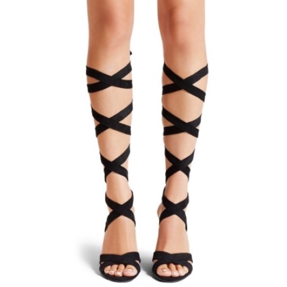 Shoes | Mossimo Lace Up Heels 